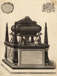 Bourchier (monumento). Estado 1 de Wenceslaus Hollar